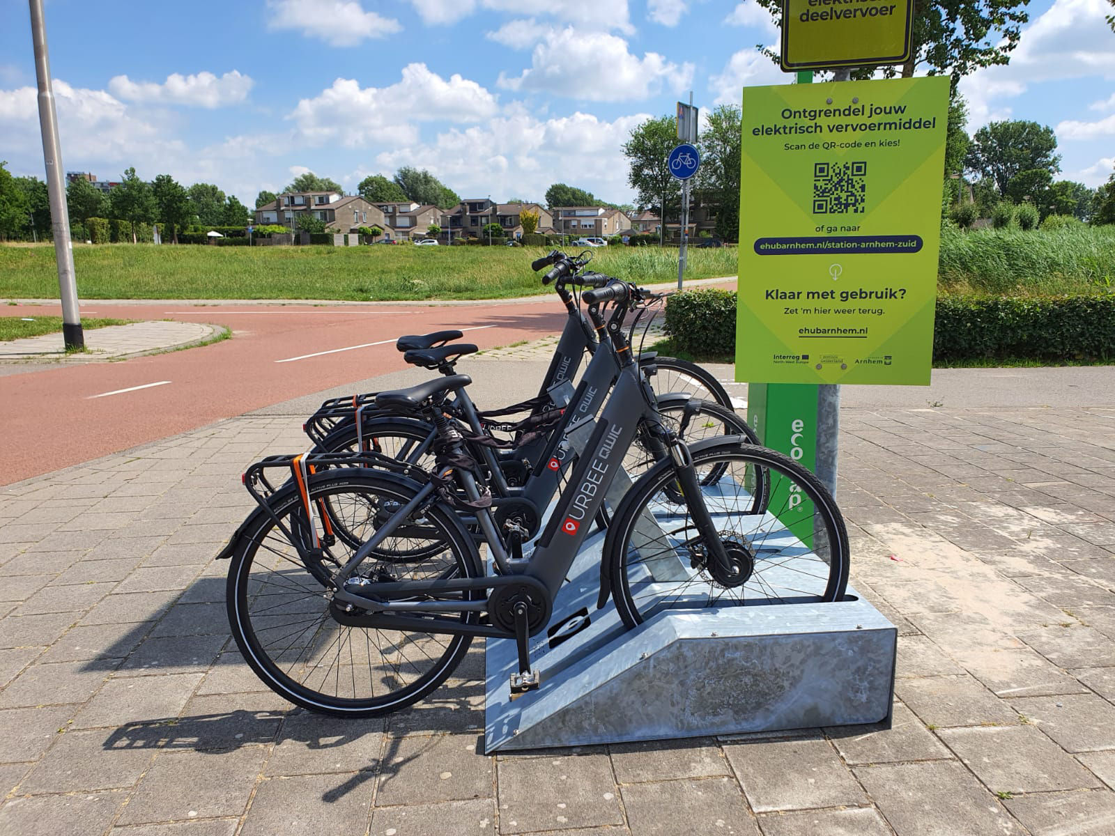 Elektrische fietsen te huur vanaf nieuwe eHUB in Schuytgraaf | inSchuytgraaf