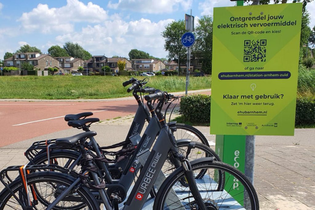 Elektrische fietsen te huur vanaf nieuwe eHUB in Schuytgraaf | inSchuytgraaf