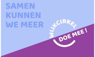 Samen kunnen we meer. Wijkcirkel. Doe mee!