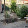 tuin met minder tegels